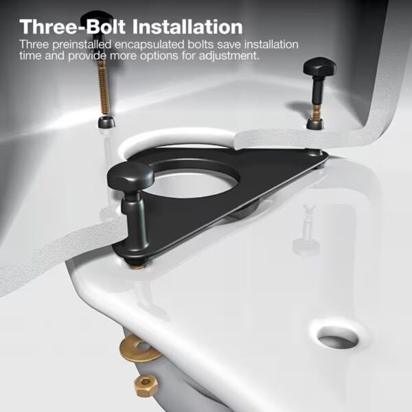 Highline Arc 12 in. Rough In 2-Piece 1.28 GFP Single Flush Round Chair Height Toilet in White with Soft Close Seat